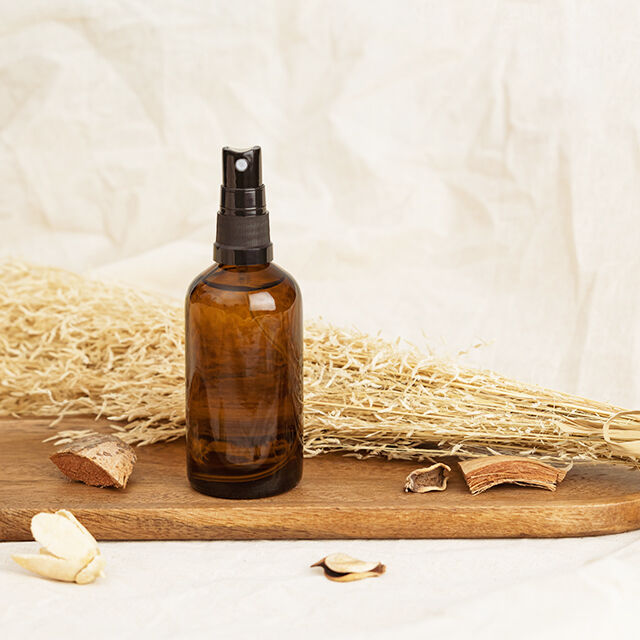 Spray bottle - amber glass