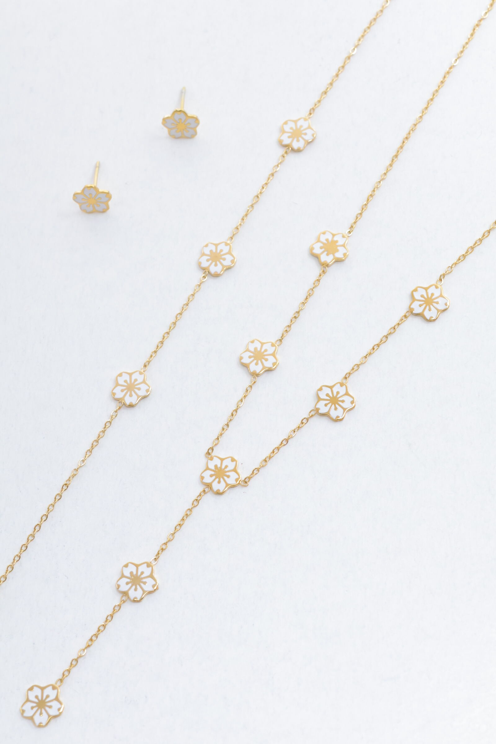 Schmuckset aus Edelstahl - V474E