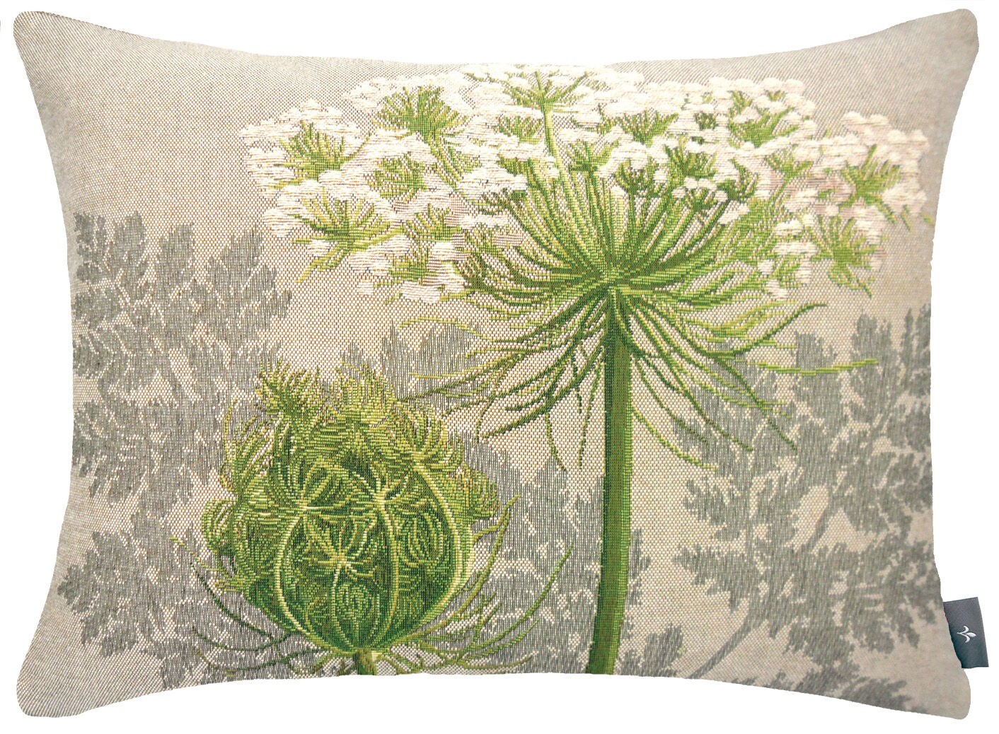 Kissenbezug mit Doldenblättriger und Laub-Sonnenschutz