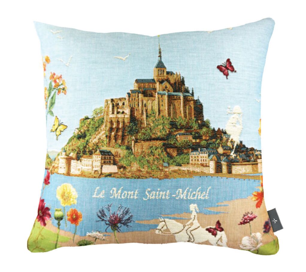 Mont Saint Michel Fleuri Kissenbezug