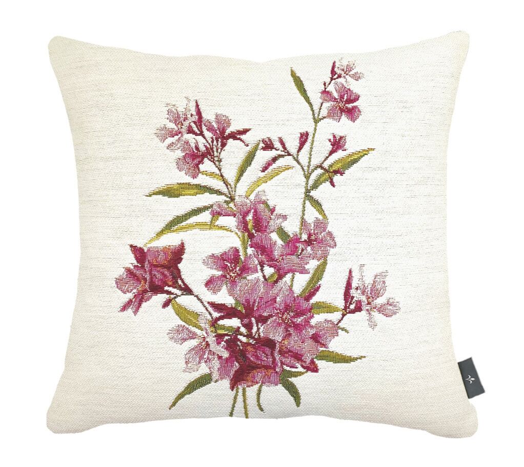 Kissenbezug mit Lorbeerblütenmuster