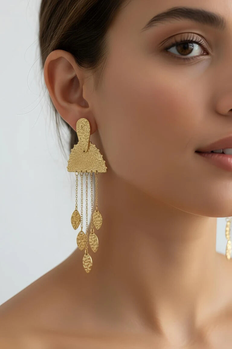 Ohrringe aus Edelstahl - A844-V2