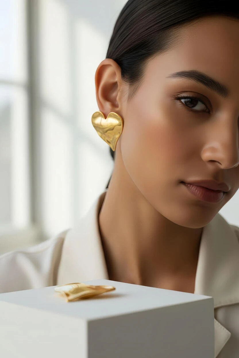 Ohrringe aus Edelstahl - A882-V2