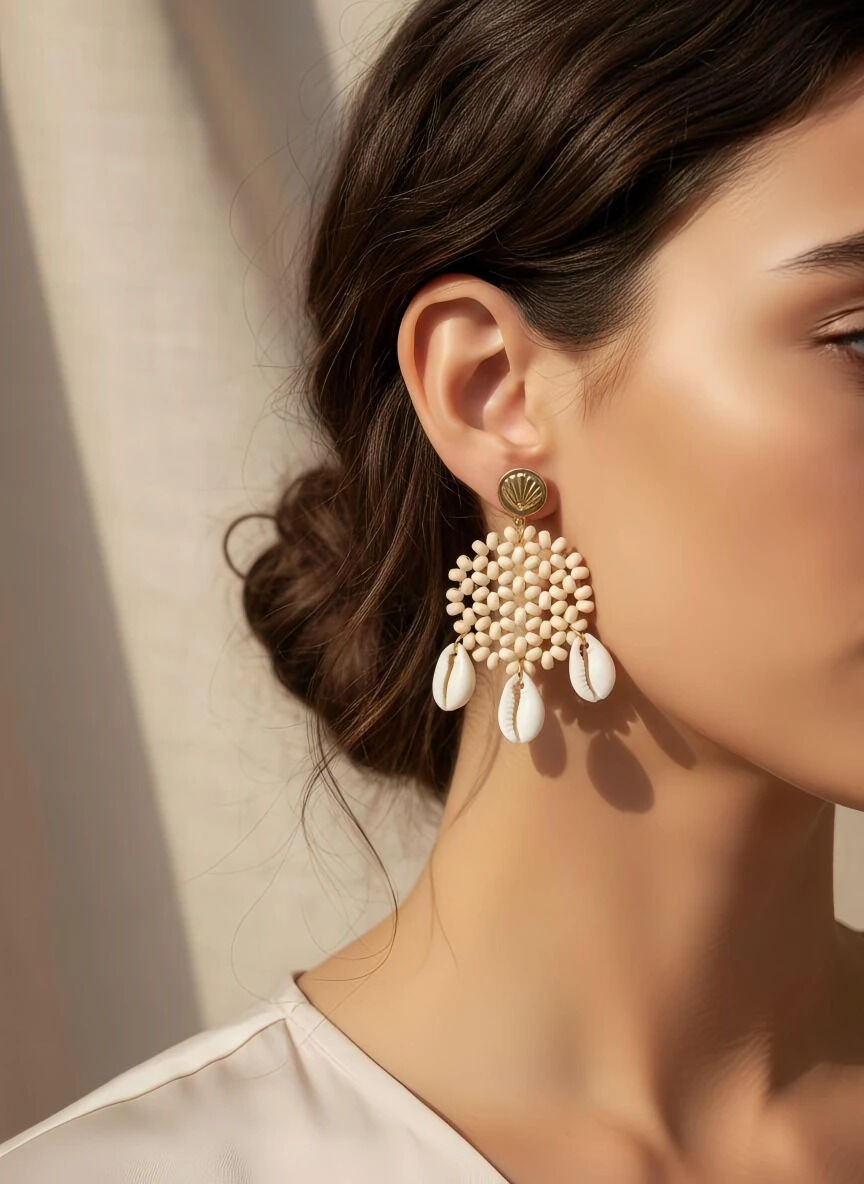 Ohrringe aus Edelstahl - A883-V2