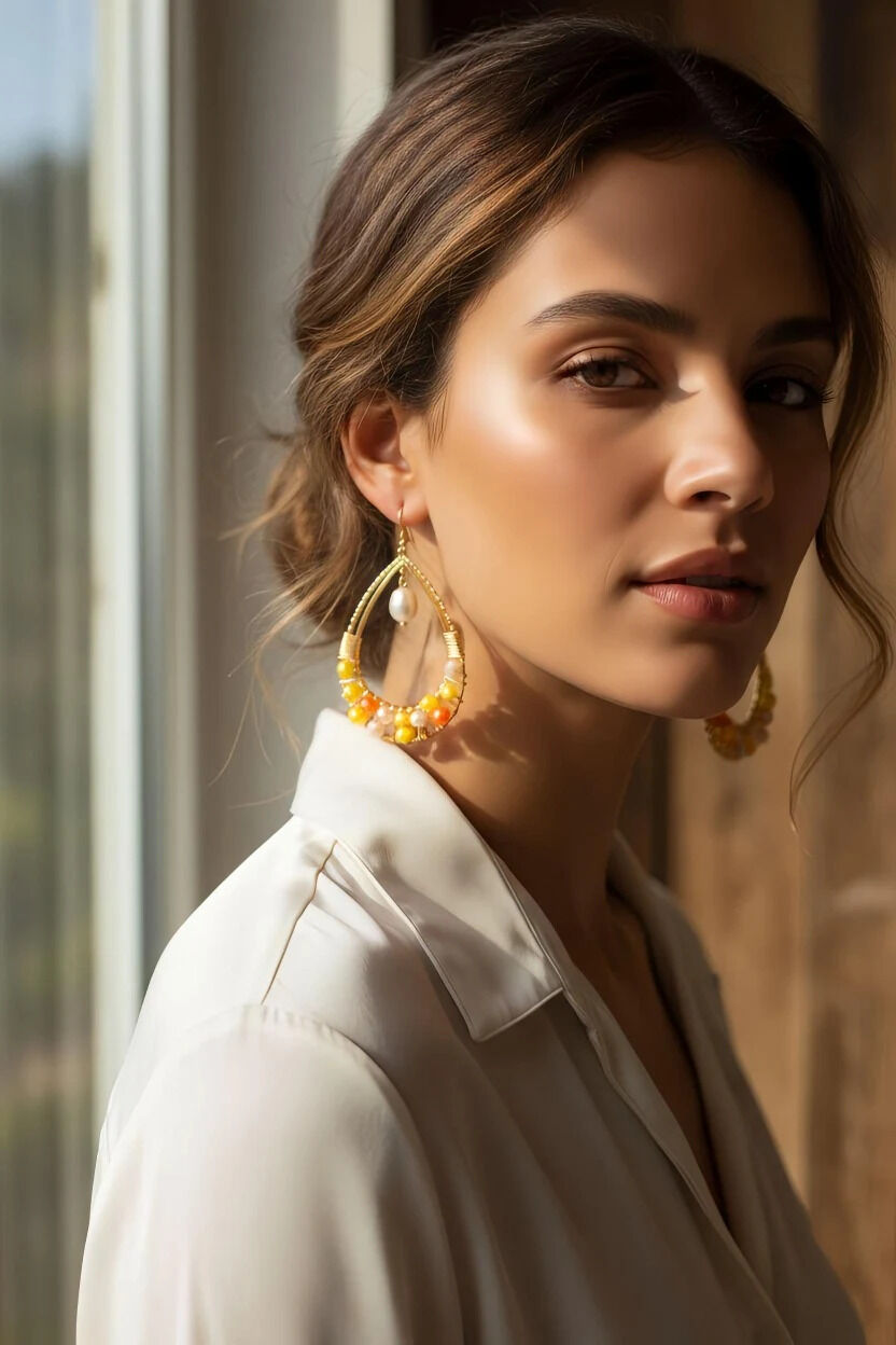 Ohrringe aus Edelstahl - A888-V2