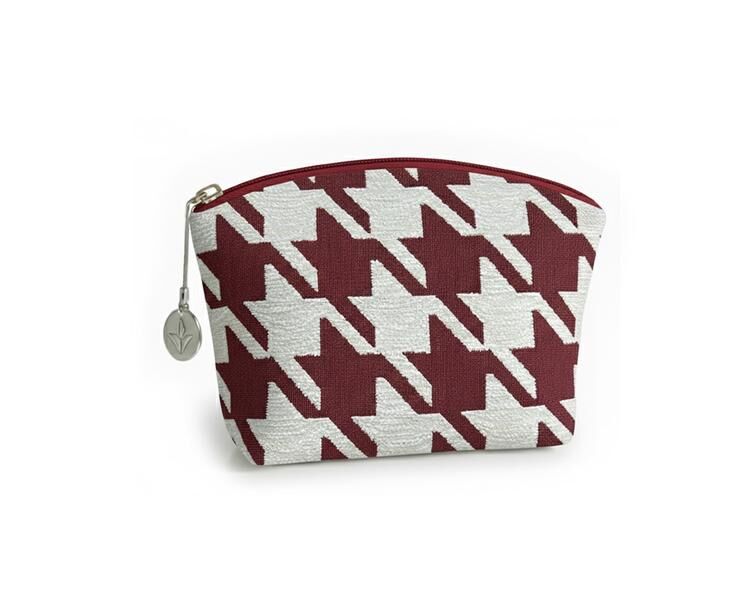 Federmäppchen mit Hahnentrittmuster