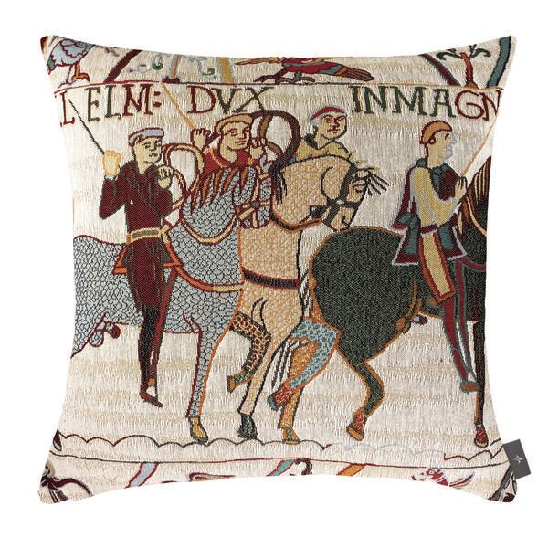 Bayeux-Kissenbezug - Die Reiter