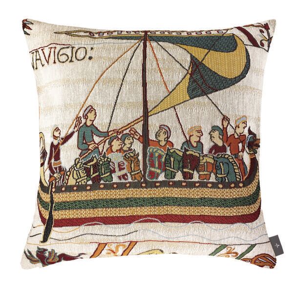 Bayeux Kissenbezug - Der Drakkar