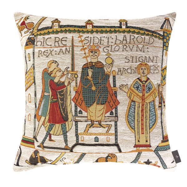 Bayeux-Kissenbezug – Die Krönung Harolds