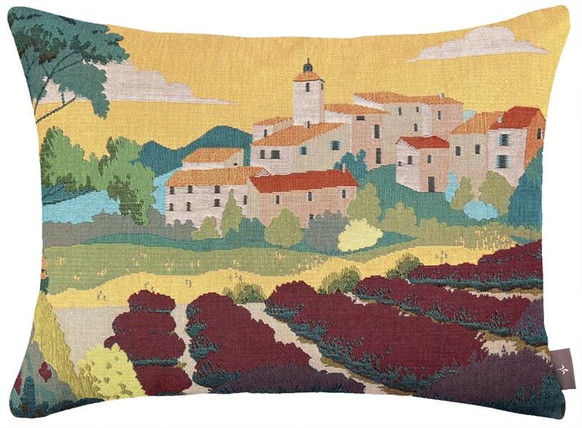 Rechteckiger Kissenbezug aus der Provence