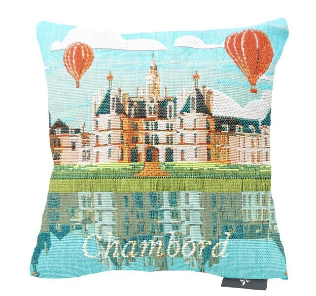 Reise nach Frankreich Chambord Kissenbezug