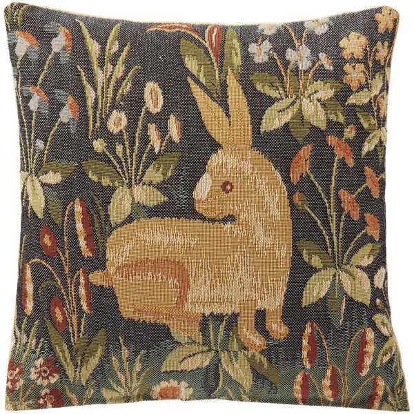 Kissenbezug mit Kaninchenmotiv