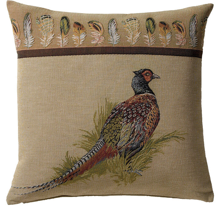 Kissenbezug mit Fasanenmotiv