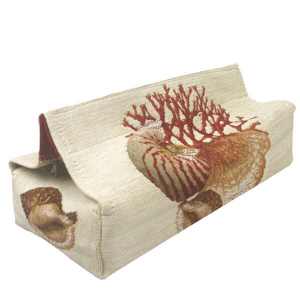 Taschentuchbox aus Muschelschalen