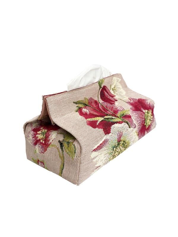 Taschentuchbox mit Christrosen