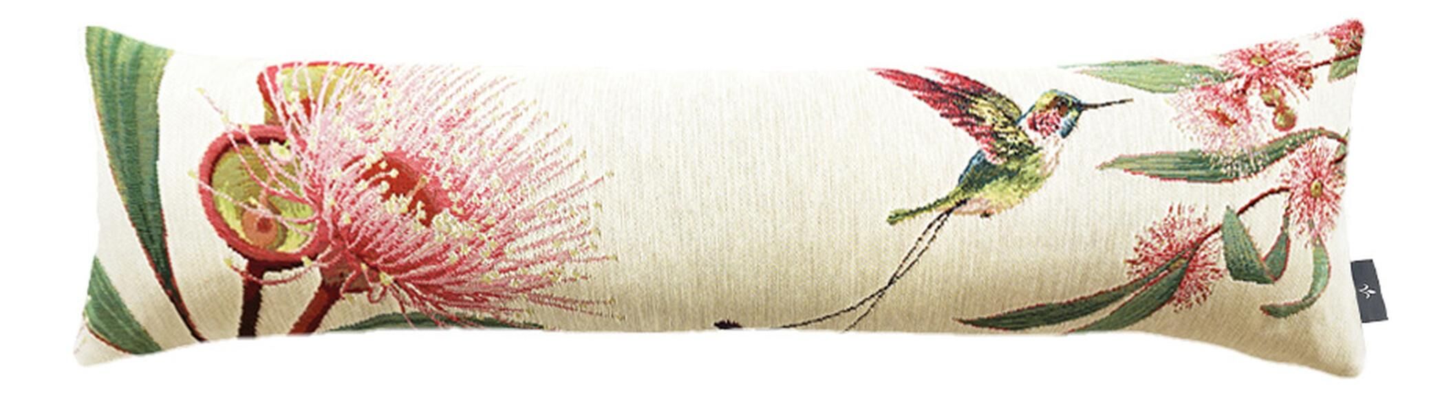 Eukalyptus- und Kolibri-Kissenbezug (lang)