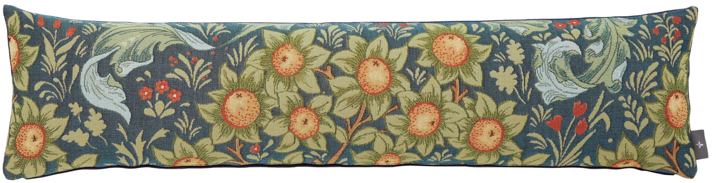 Oranger langer Kissenbezug