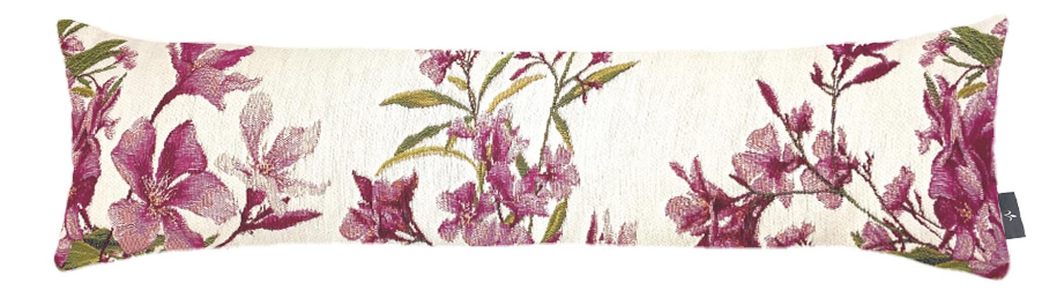 Langer Kissenbezug mit Lorbeerblüten