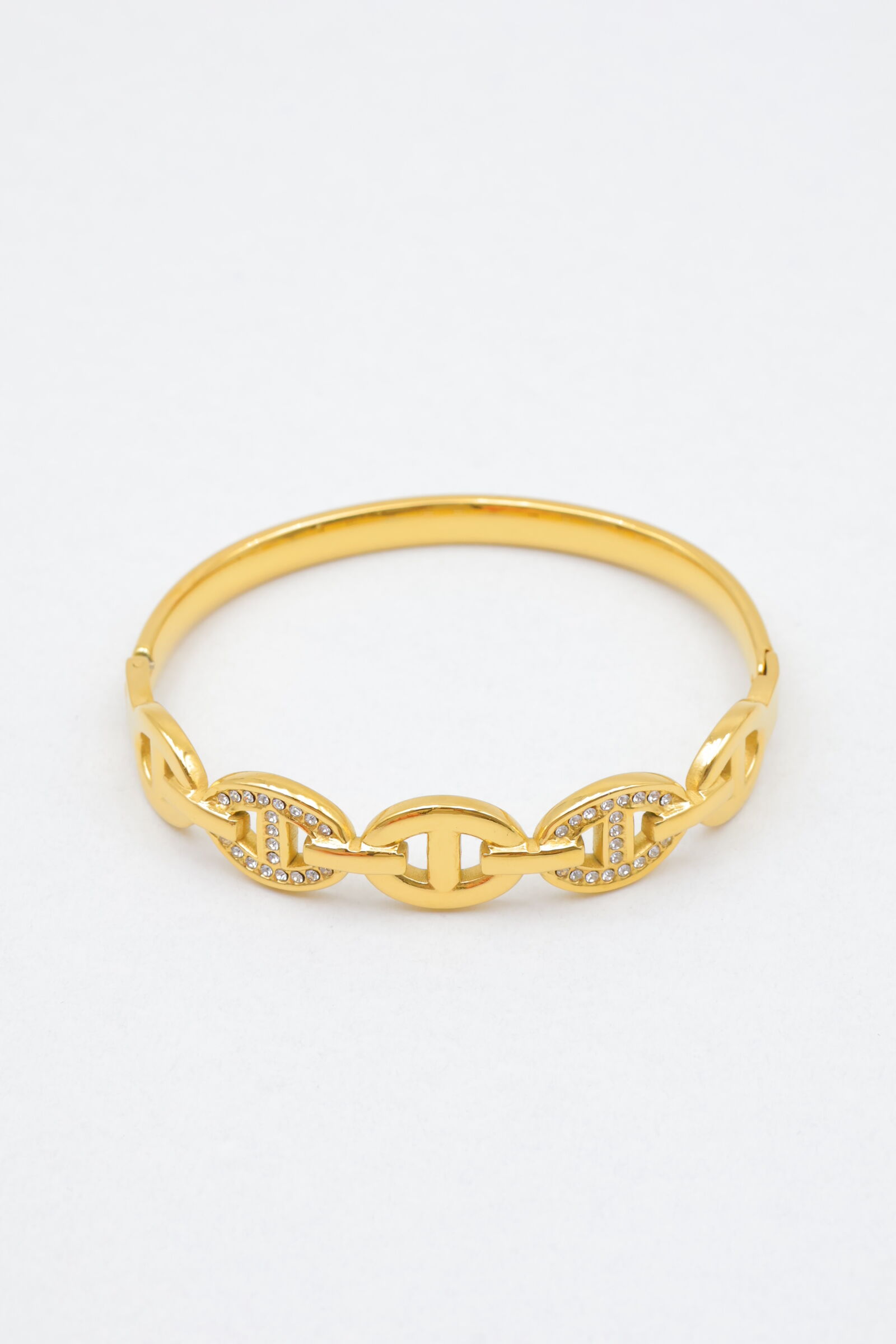 Stainless steel bangle bracelet - N710VS1