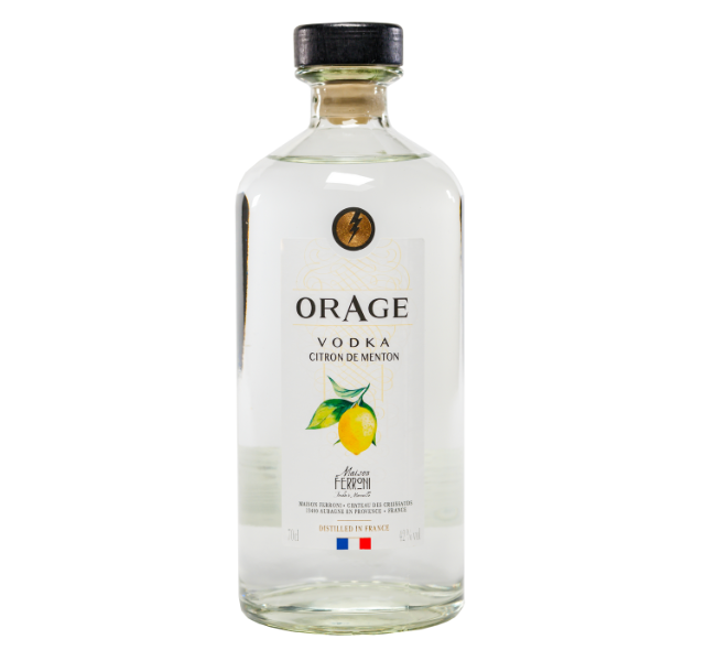 Orage Vodka, Menton Lemon - CHR