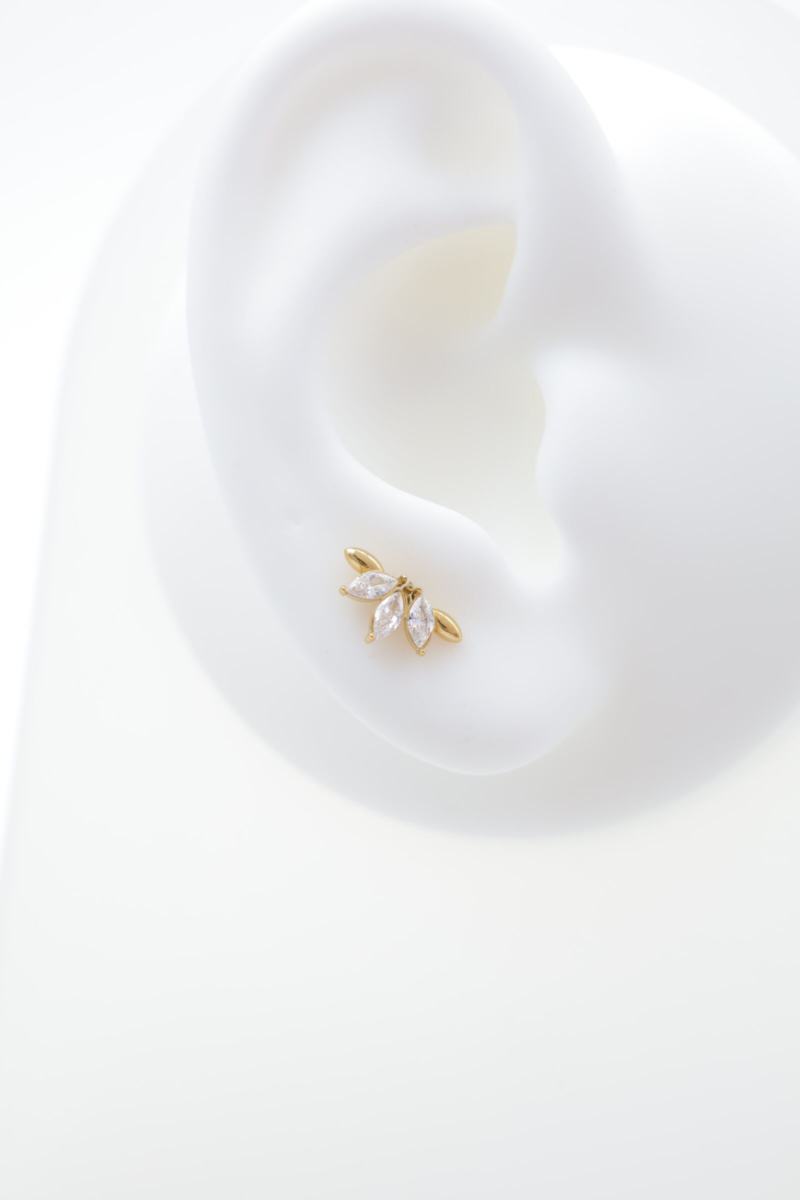 Piercing all'orecchio in acciaio inossidabile - E771