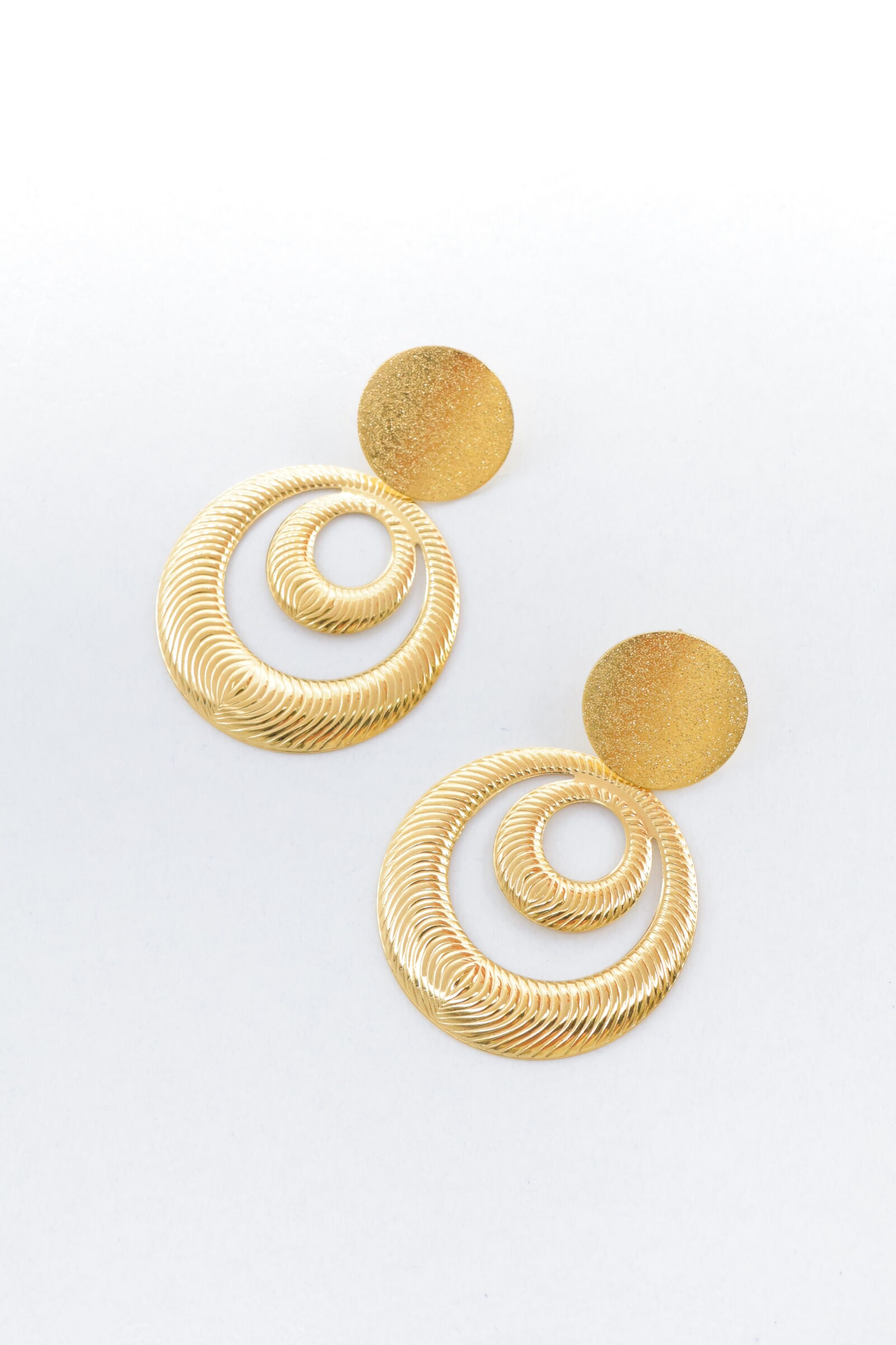 Pendientes de acero inoxidable - E767