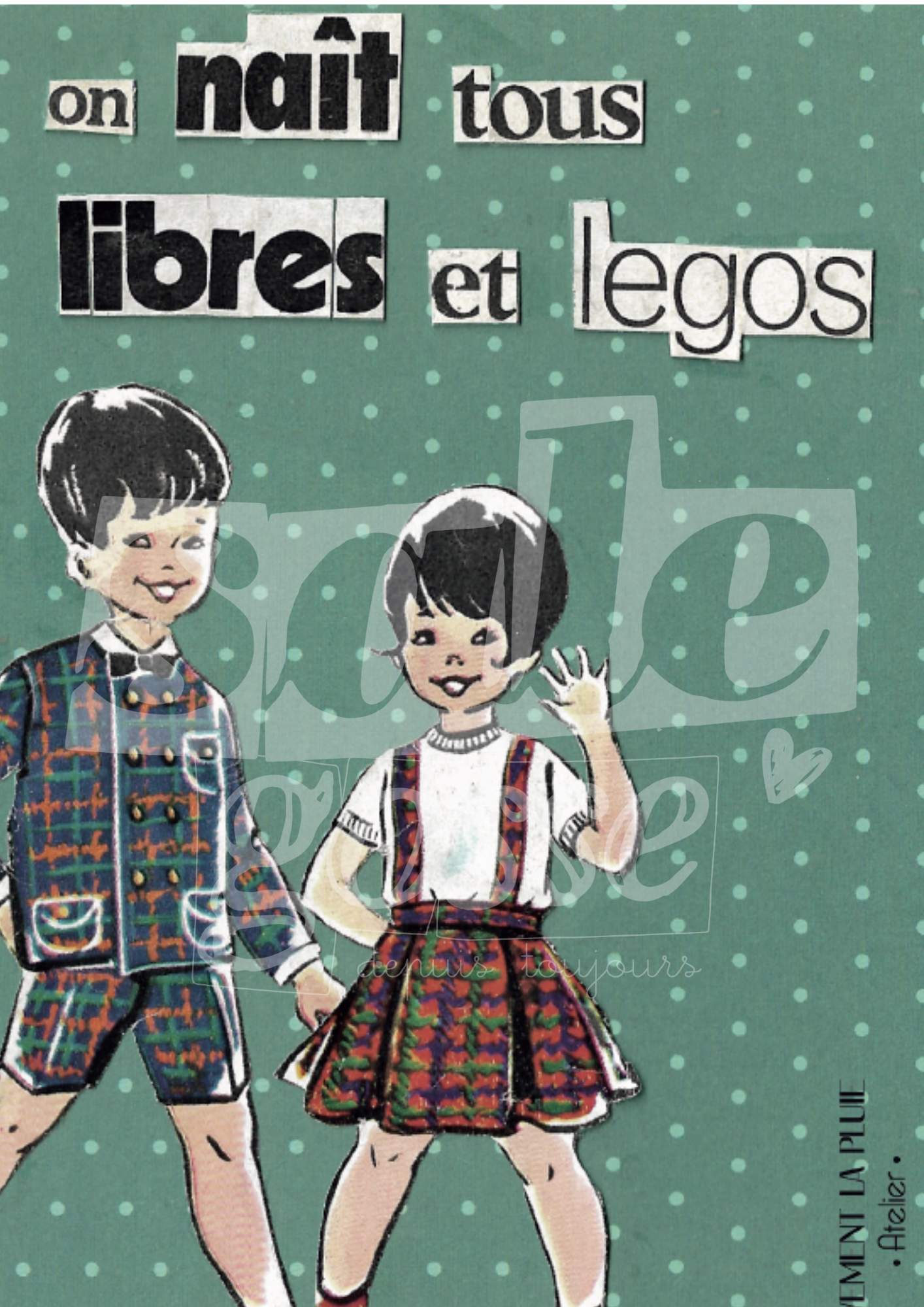 Tous libres et légo