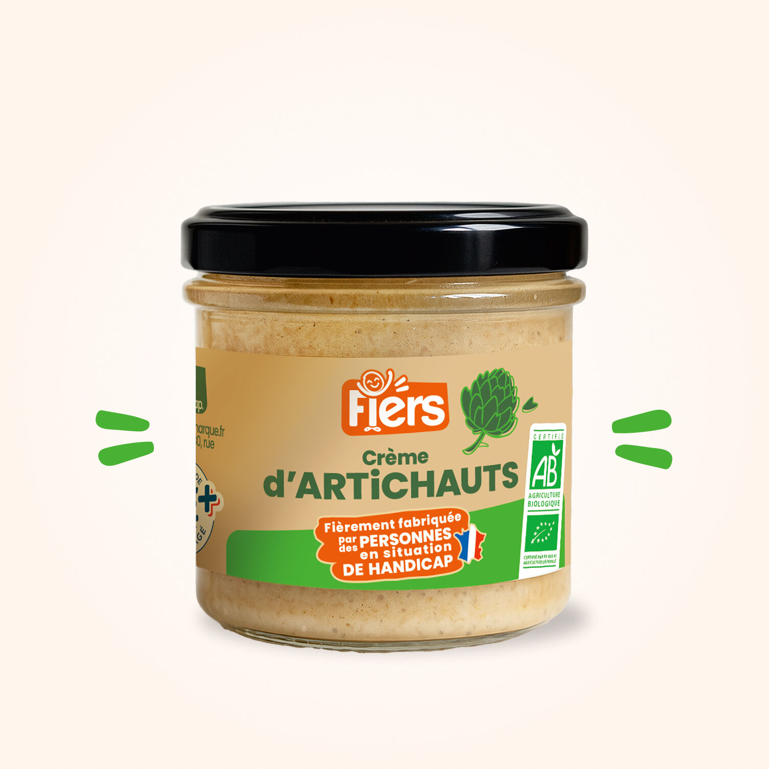 Crème d'artichauts - (100g)