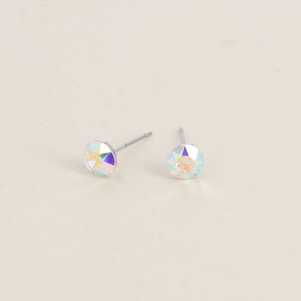 Boucles puces – ornées de cristaux de Swarovski® SS29