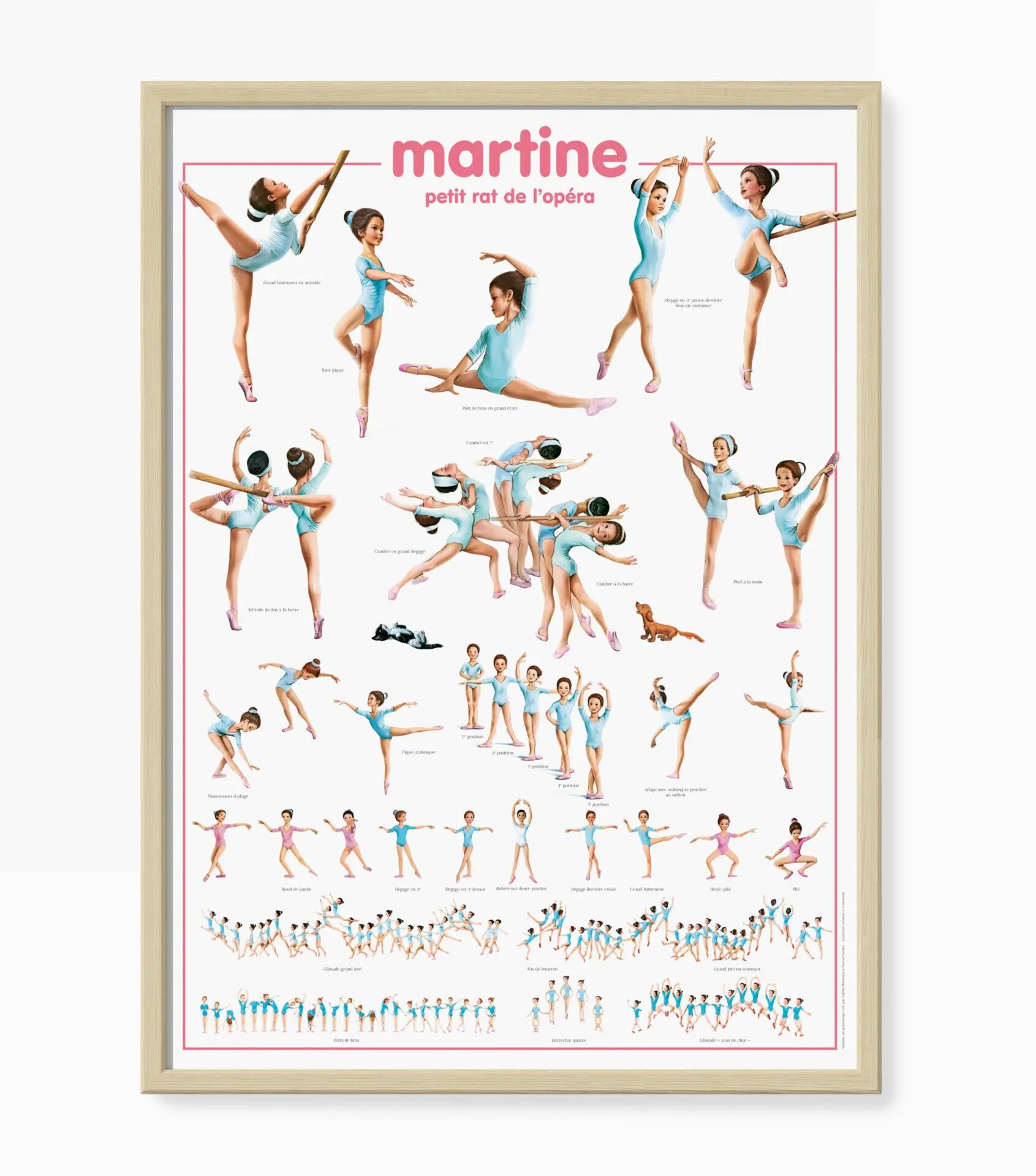Poster "Martine, Little Opera Rat" - 50 x 70 cm