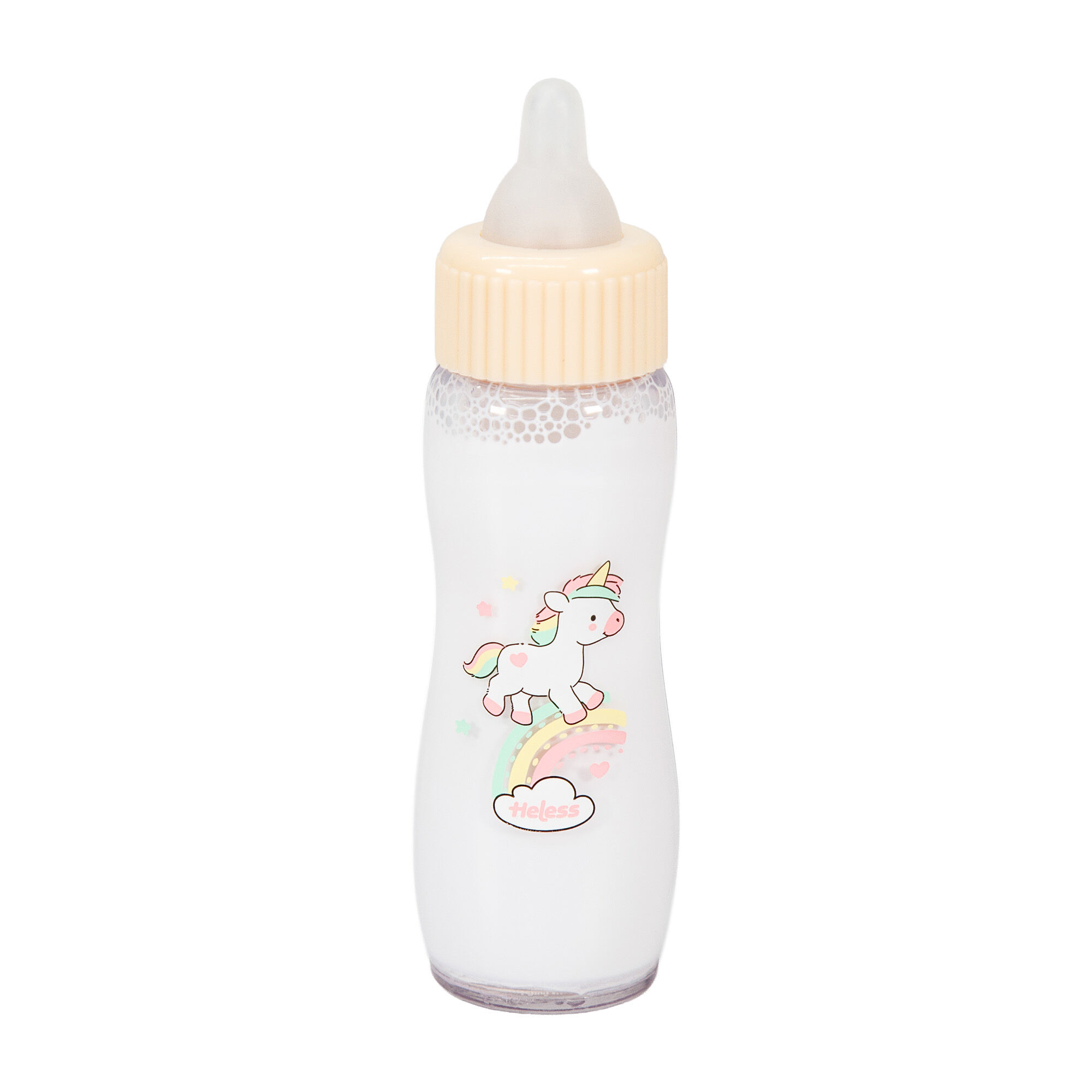 Magische Puppenflasche "Einhorn Henri" mit Trickmilch