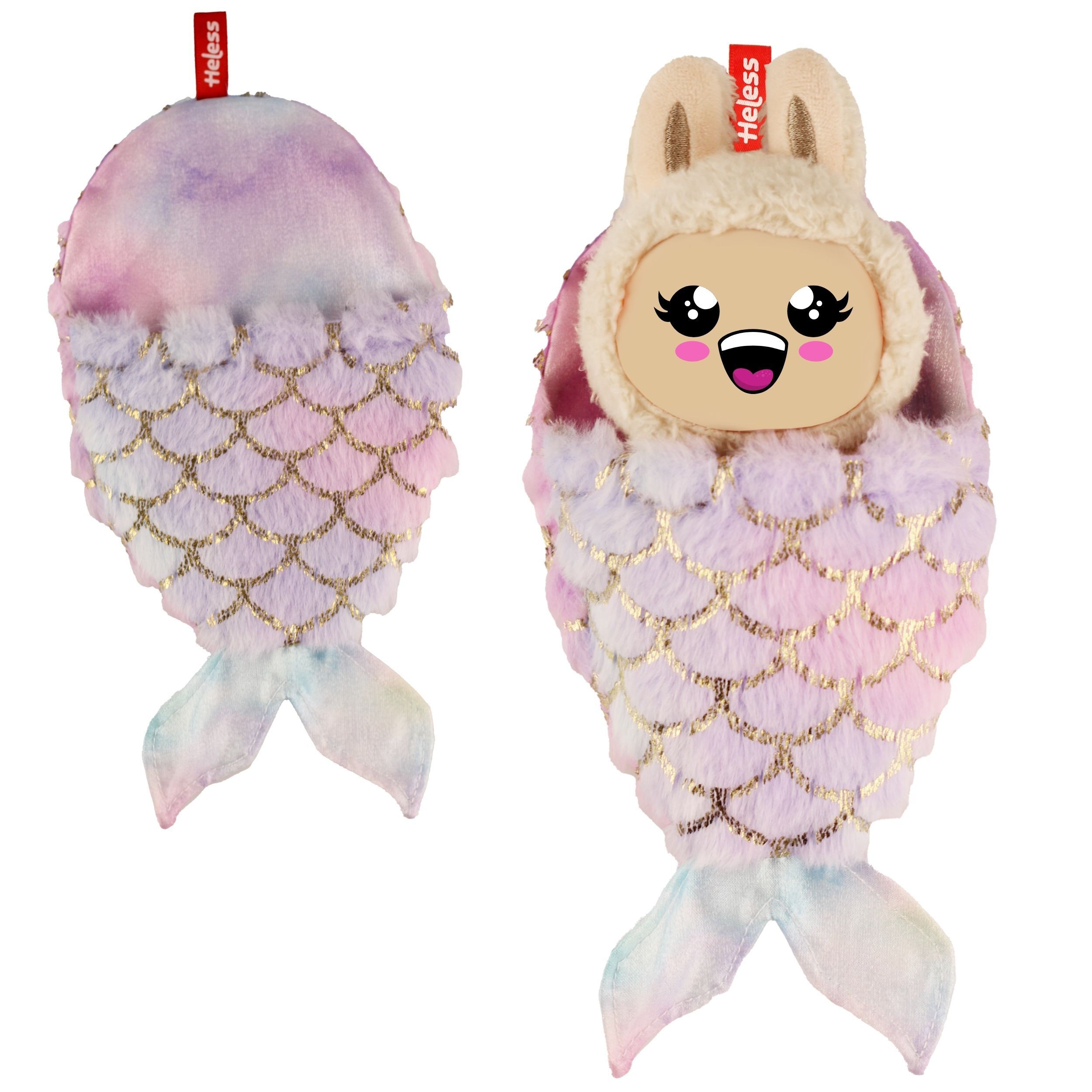 Monster Styles, Schlafsack im Meerjungfrau Design mit Schlaufe, Größe 15 cm