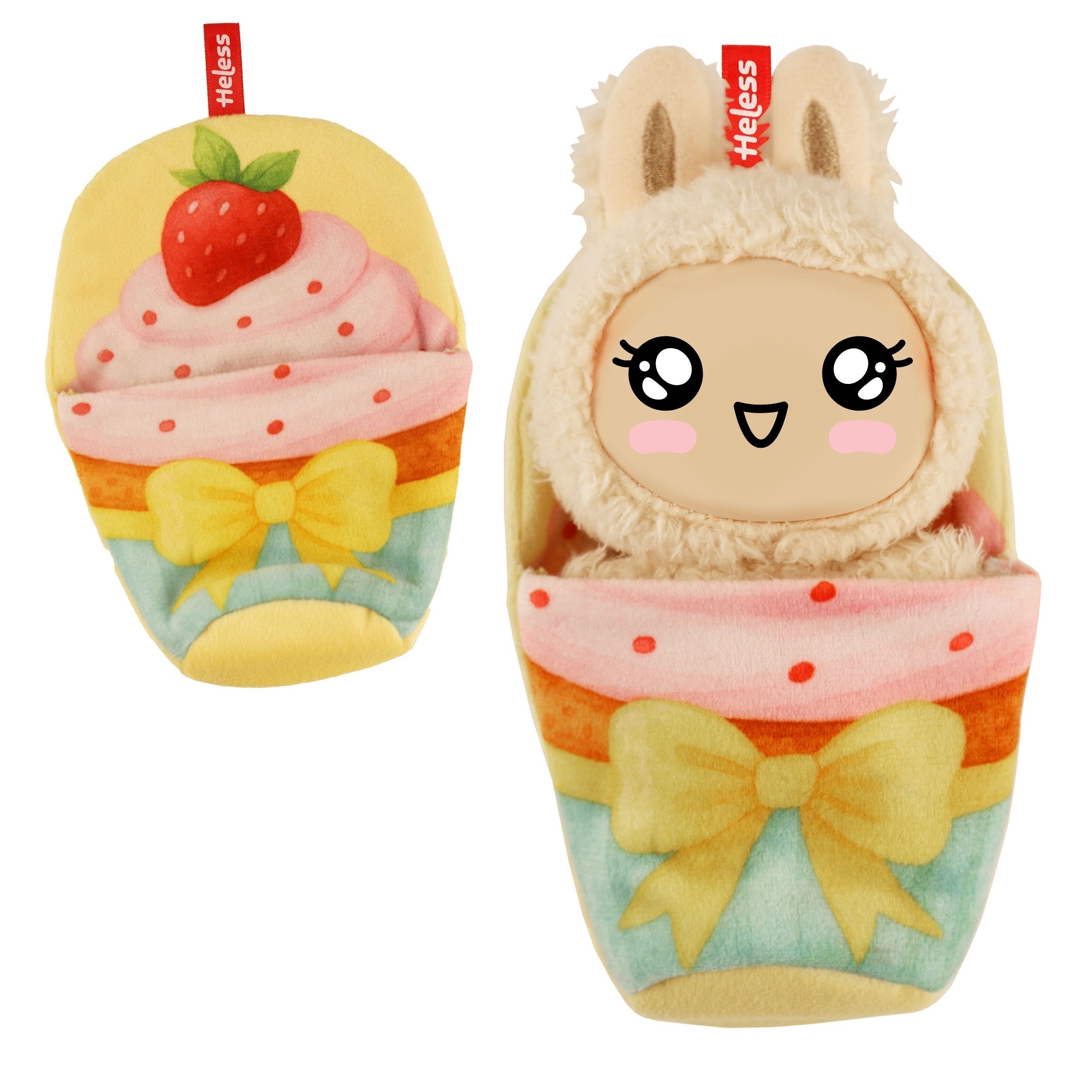 Monster Styles, Schlafsack im Cupcake Design mit Schlaufe, Größe 15 cm