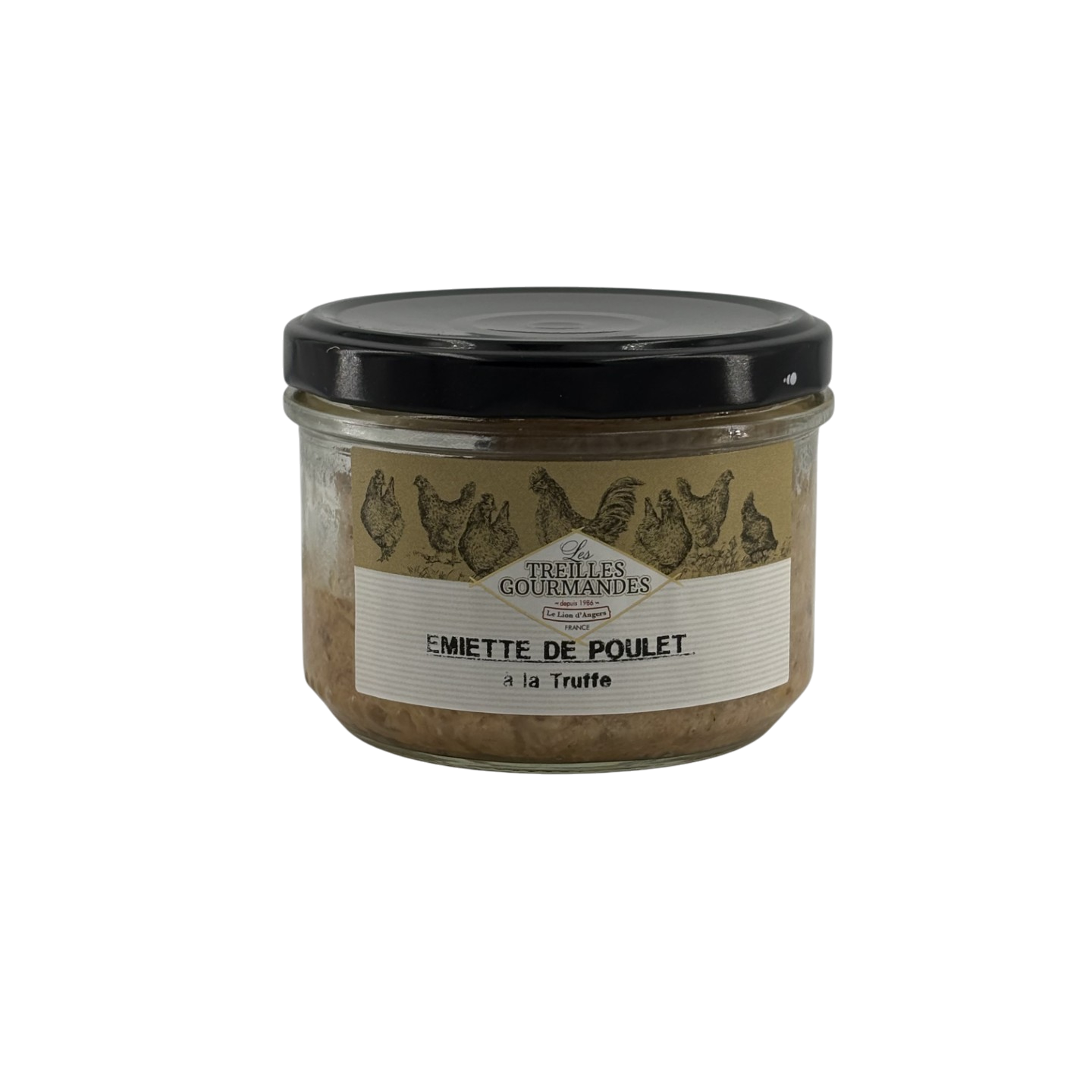 Shredded chicken with summer truffle (Tuber aestivum) 180g can