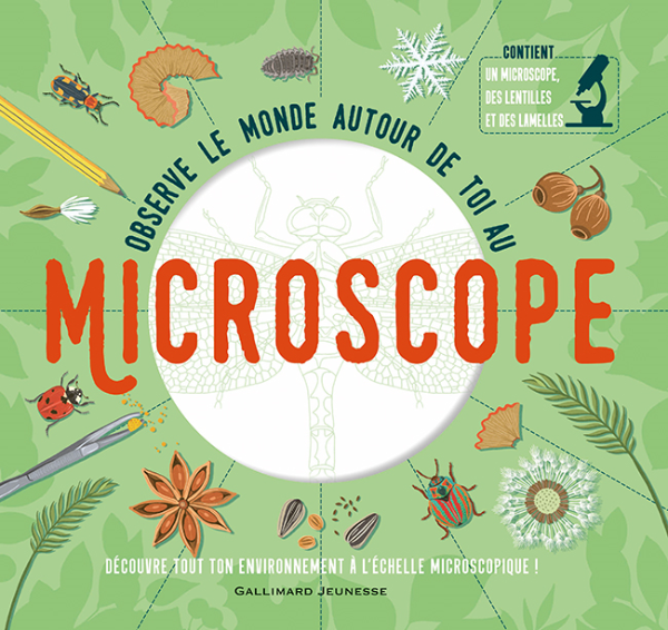 Observe the world around you through a microscope