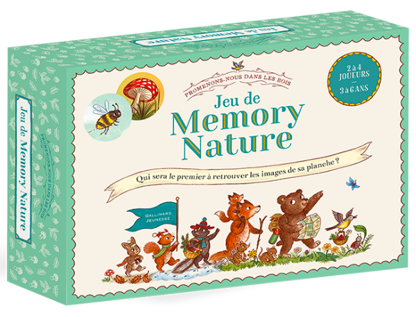Let's take a walk in the woods - Nature Memory Game