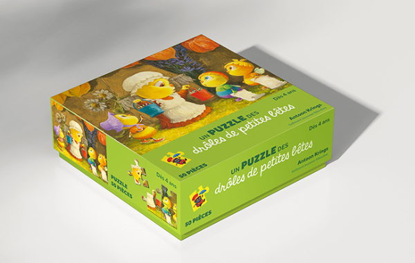 The Funny Little Creatures - Ariel, Little Rainbow - Puzzle