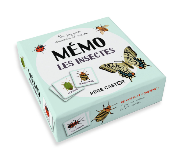 Memory Game - Insects in My Garden