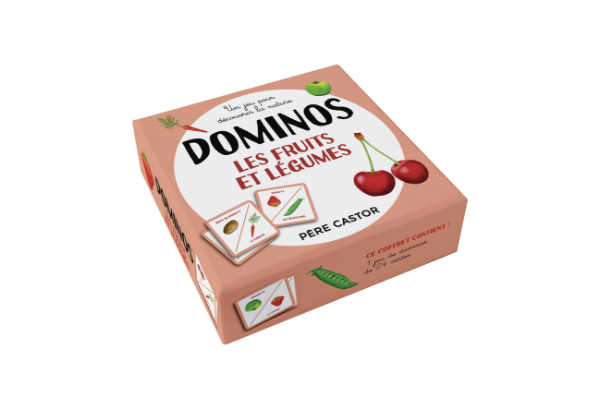 Dominoes Game - Fruits and Vegetables