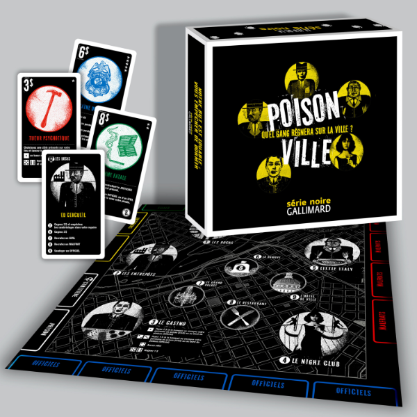 Poison City - The Noir Series Game - Which gang will rule the city?