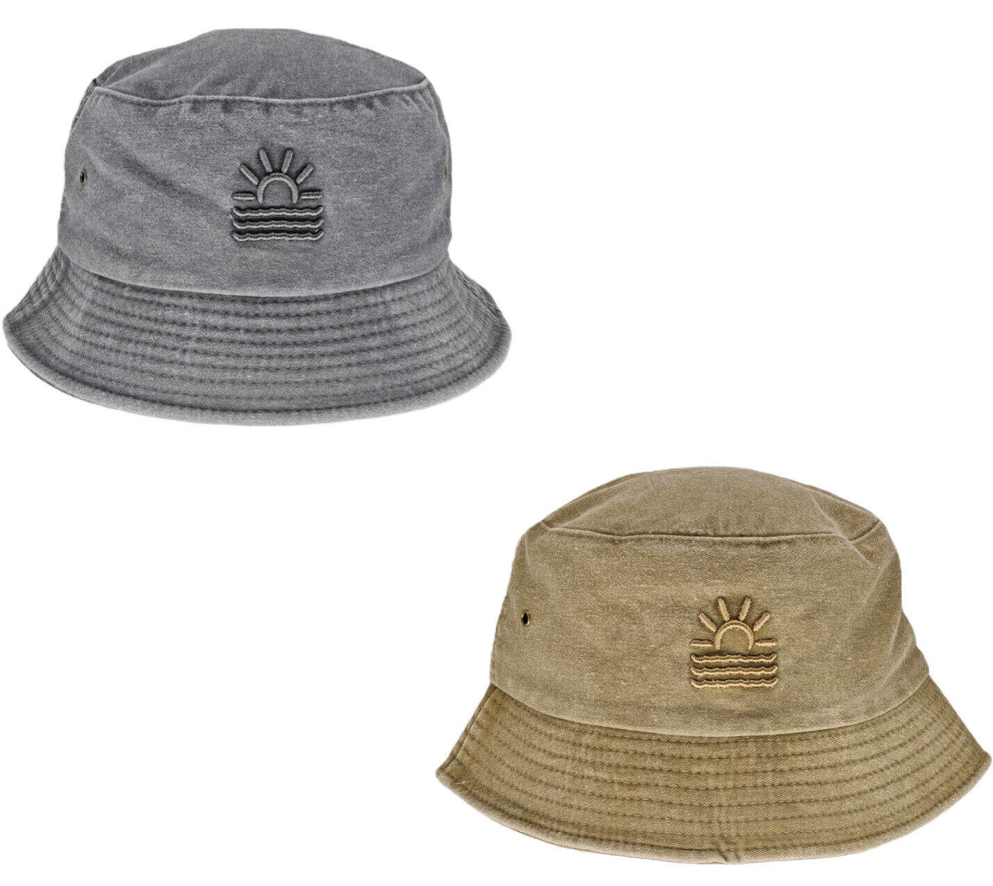 Lot de 12 bobs logo SUN