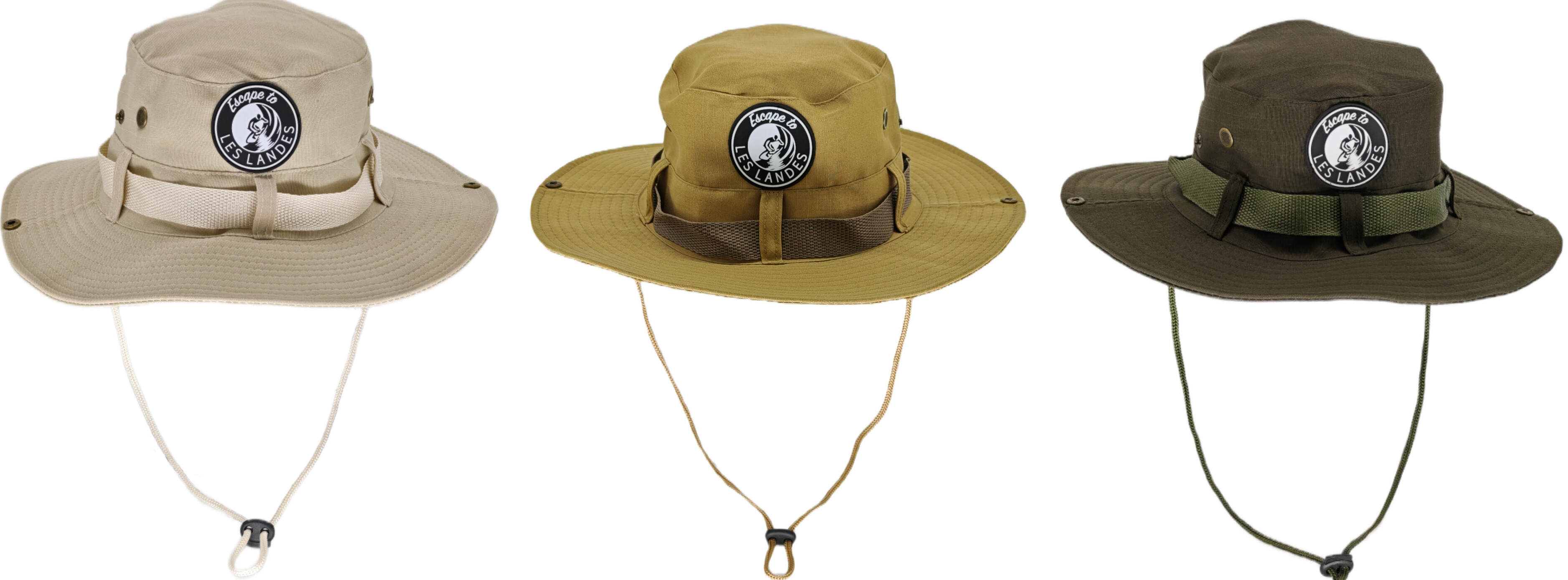 Set mit 12 australischen Escape to Les Landes Hüten