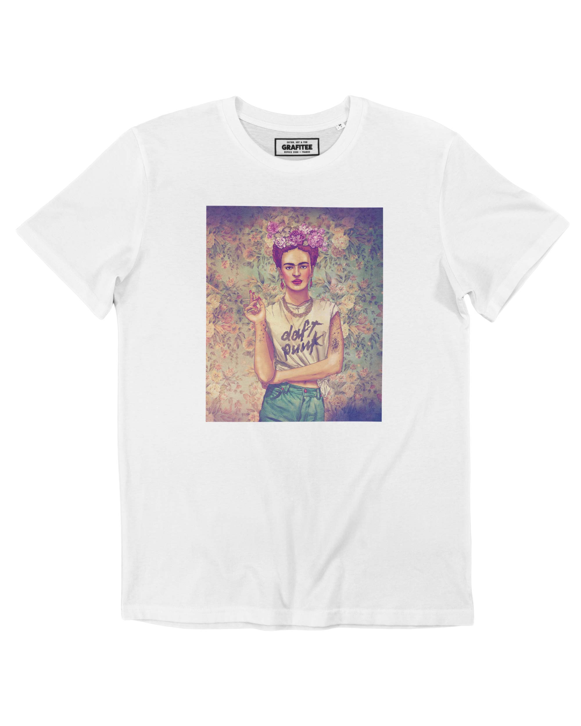 T-shirt frida daft blanc - Idée cadeau femme