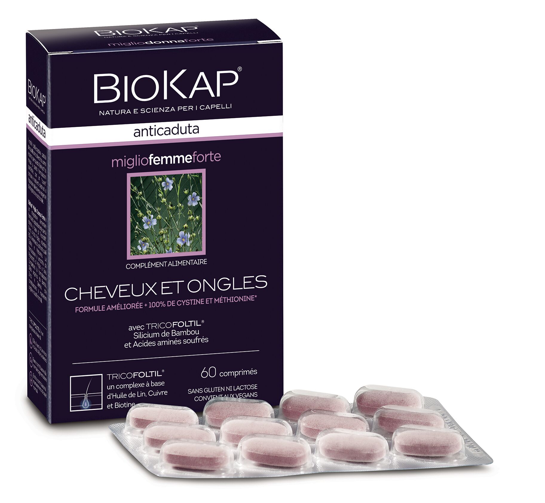 BIOKAP Women's Anti-Hair Loss Food Supplement