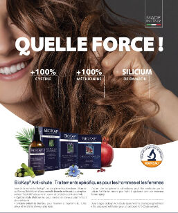 BIOKAP anti-hair loss implants – complete fortifying range: shampoo, lotion, ampoules & supplements