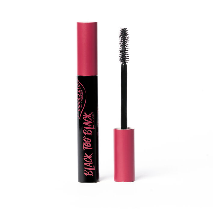 2-pack of organic mascaras - intense volume and strengthened lashes