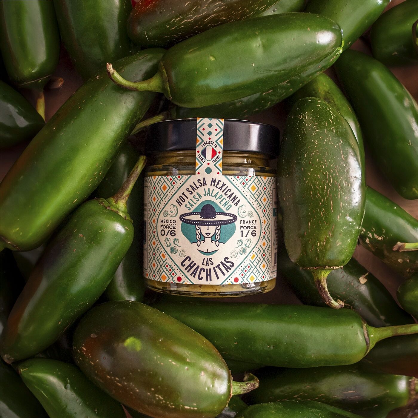 Jalapeño Salsa – fresh & tangy (mild heat) – 180g — (while supplies last)