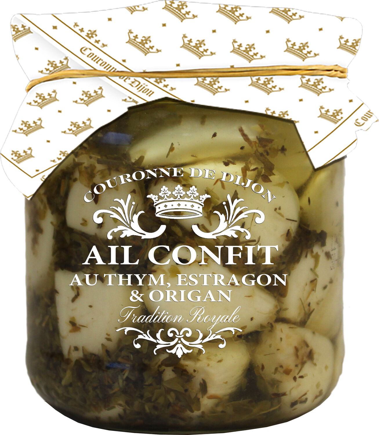 Confit Garlic with Herbs (Thyme, Tarragon, Oregano) 21cl