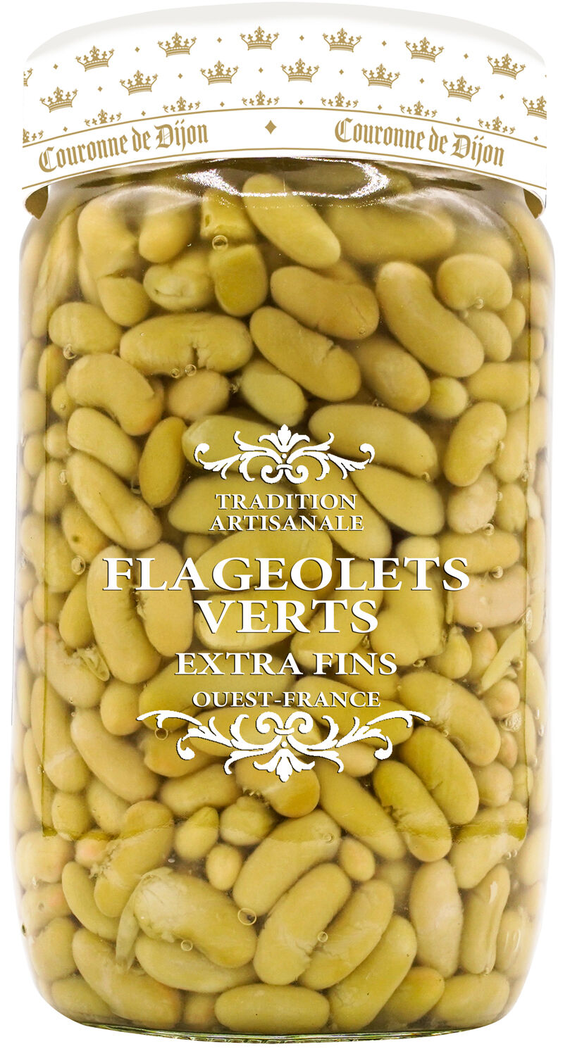 EXTRA FINE GREEN FLAGEOLETS IN NATURAL 660g