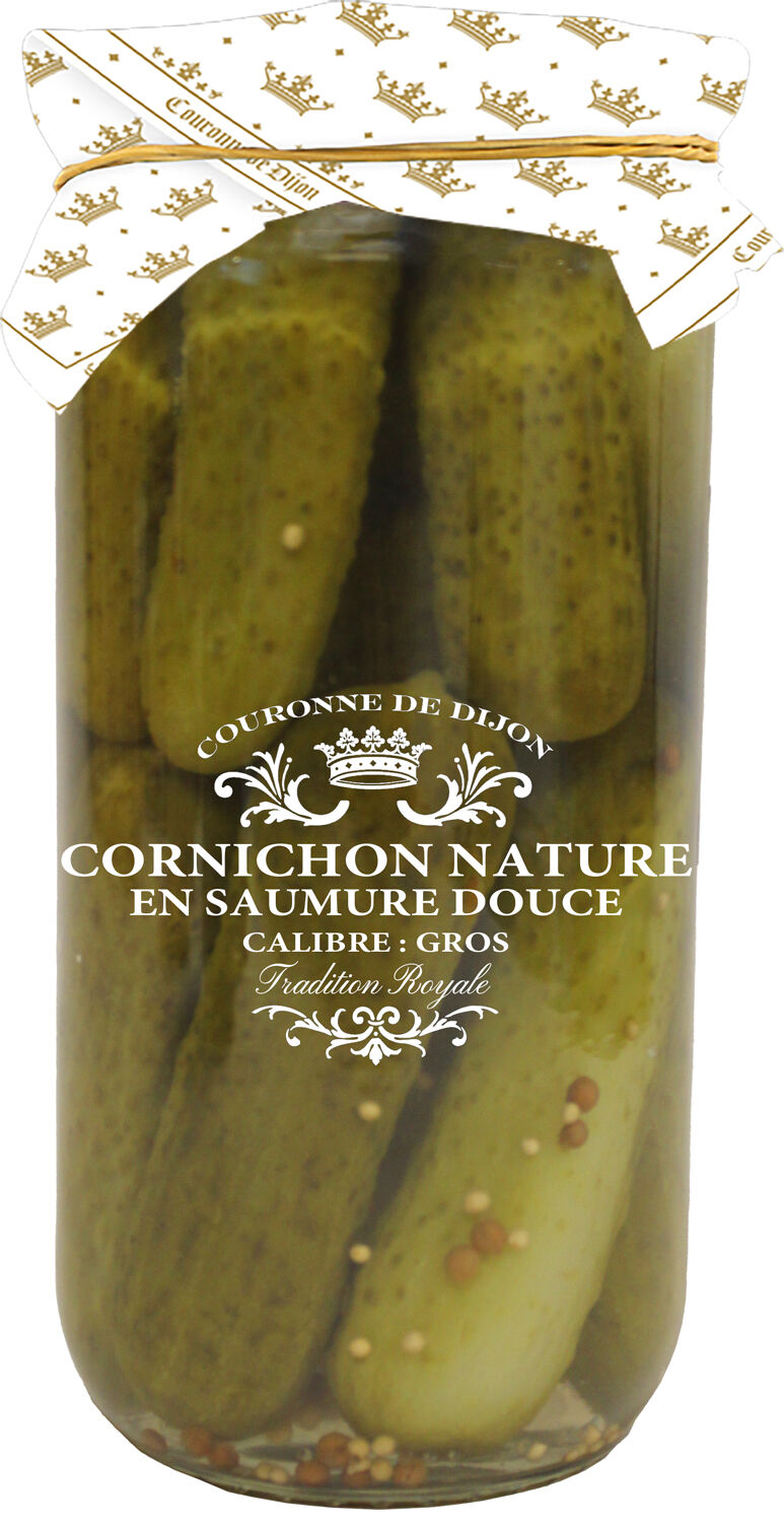 Natural Gherkins in Mild Brine 72cl - Large Size 72cl